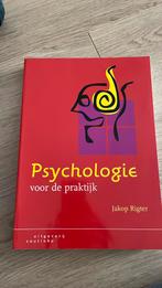 Jakop Rigter - Psychologie voor de praktijk, Boeken, Psychologie, Ophalen of Verzenden, Jakop Rigter, Zo goed als nieuw