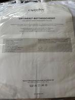 Optidee mink dekbedovertrek 1 persoons, Eenpersoons, Wit, Dekbedovertrek, Nieuw