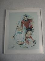 Litho voetbal sliding Twan van de Vorstenbosch, Ophalen