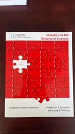 Statistics for the Behavioral Sciences, Boeken, Ophalen of Verzenden, Zo goed als nieuw