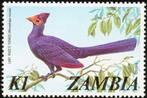 ZAMBIA 5 - Dieren: vogels (toerako), Verzenden, Postfris, Dier of Natuur