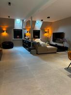 Rest partij >100m2 keramische tegels 100x100 taupe, Doe-het-zelf en Verbouw, Tegels, 60 cm of meer, Nieuw, Ophalen of Verzenden
