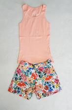 Prachtig koraal roze SCOTCH R'BELLE topje maat 8/128., Kinderen en Baby's, Kinderkleding | Maat 128, Zo goed als nieuw, Shirt of Longsleeve