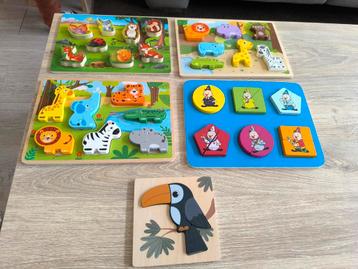 Kinderpuzzel hout beschikbaar voor biedingen