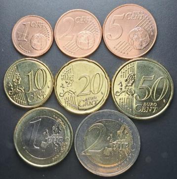 UNC-munten 1 cent t/m 2 euro Regulier (allerlei landen) beschikbaar voor biedingen