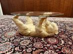 Grote exclusieve salontafel tafel Beer brons blackforest, 100 tot 150 cm, Verzenden, 50 tot 100 cm, Zo goed als nieuw