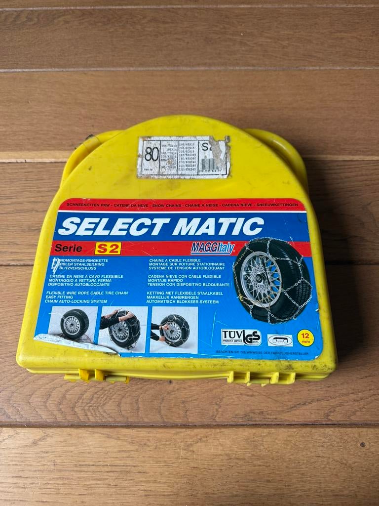 Select matic sneeuwkettingen - in goede staat, Ophalen of Verzenden, Zo goed als nieuw