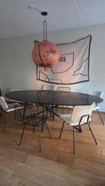 Eettafel ovaal marmer table du sud 240 x 120 cn, Ophalen, 100 tot 150 cm, 200 cm of meer, Zo goed als nieuw