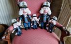 Kapitein figureen stof aangekleed  20 en 37 cm, Ophalen of Verzenden