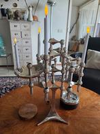 Stof Nagel Kandelaar - Vintage Design, Antiek en Kunst, Antiek | Kandelaars, Ophalen of Verzenden