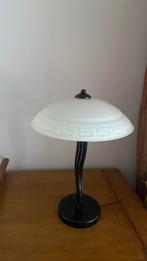 Tafellamp met aan en uit knop op de snoer, Ophalen of Verzenden, Zo goed als nieuw, Glas, Minder dan 50 cm