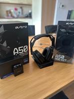 Astro A50 met dockset + Astro HDMI Adaptor for PS5 + A50 Mod, Ophalen of Verzenden, Zo goed als nieuw, Draadloos, Over-ear
