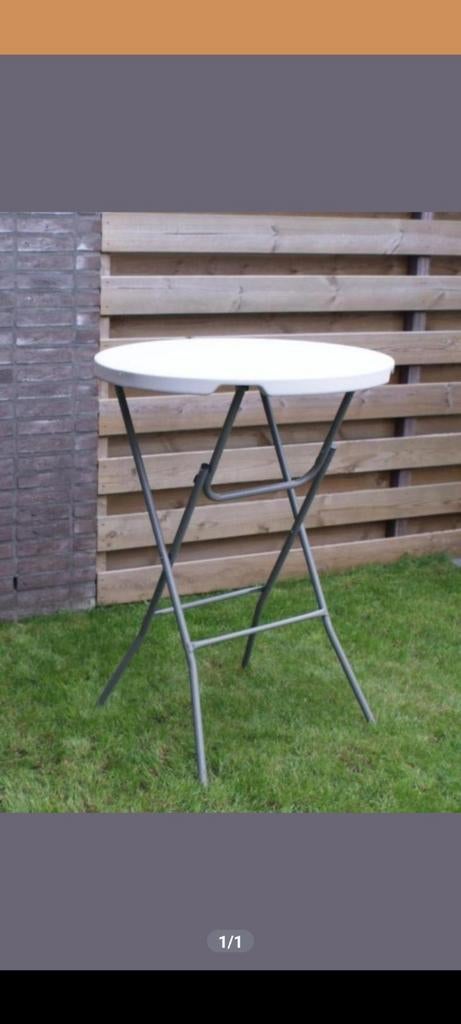 3 statafels / bartafels te huur, Ophalen, Gebruikt