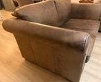 Leren tweepersoons bank, Gebruikt, 150 tot 200 cm, Tweepersoons, Ophalen of Verzenden