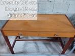 Vintage sidetable met lades, 25 tot 50 cm, Gebruikt, Rechthoekig, Ophalen of Verzenden