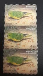 AUSTRALIE 2024: GROUND PARROTS STRIP VAN 3, Postzegels en Munten, Ophalen of Verzenden