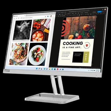 2x Lenovo L24i-40 Monitoren - Nieuw in Doos! beschikbaar voor biedingen