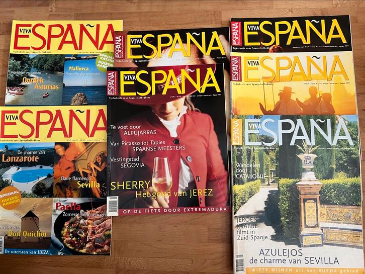 7 stuks Viva Espana Tijdschriften Collectie, Boeken, Tijdschriften en Kranten, Zo goed als nieuw, Overige typen, Ophalen
