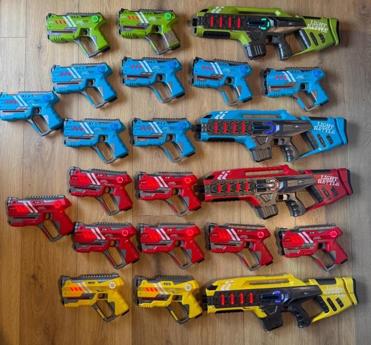 LASERGAME SET HUREN NIJMEGEN | Light Battle Nijmegen, Hobby en Vrije tijd, Feestartikelen | Verhuur, Nieuw, Overige, Ophalen of Verzenden