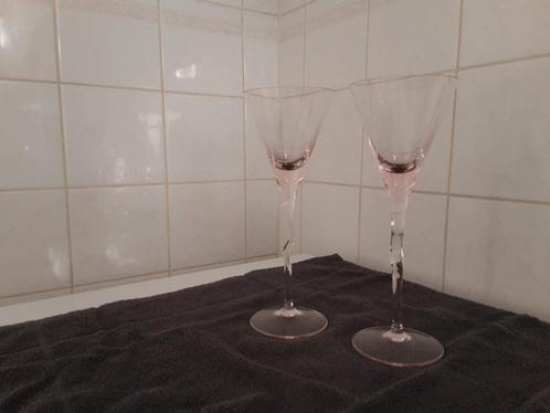 Twee mooie chique glazen, Verzamelen, Glas en Borrelglaasjes, Nieuw, Overige typen, Ophalen of Verzenden