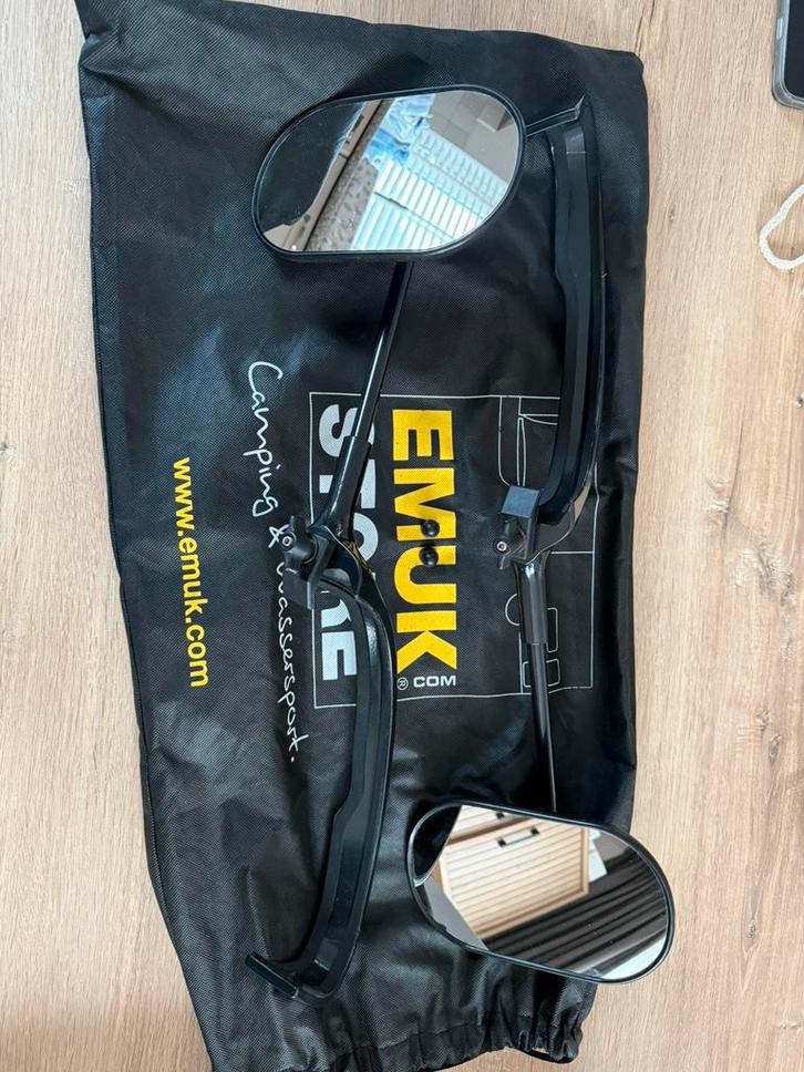 EMUK 100903 Caravanspiegels voor Skoda Kodiaq / Karoq, Caravans en Kamperen, Caravan accessoires, Zo goed als nieuw, Ophalen of Verzenden