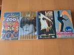 4 muziek videobanden  U2, Alle leeftijden, Ophalen of Verzenden, Gebruikt, Muziek en Concerten