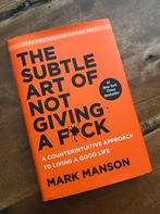 The subtle art of not giving a fuck, Boeken, Ophalen of Verzenden, Zo goed als nieuw, Mark Manson