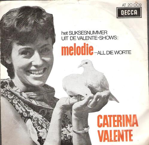 Caterina Valente- Melodie(Suksesnummer Valente-Shows) 1967, Cd's en Dvd's, Vinyl Singles, Gebruikt, Pop, Ophalen