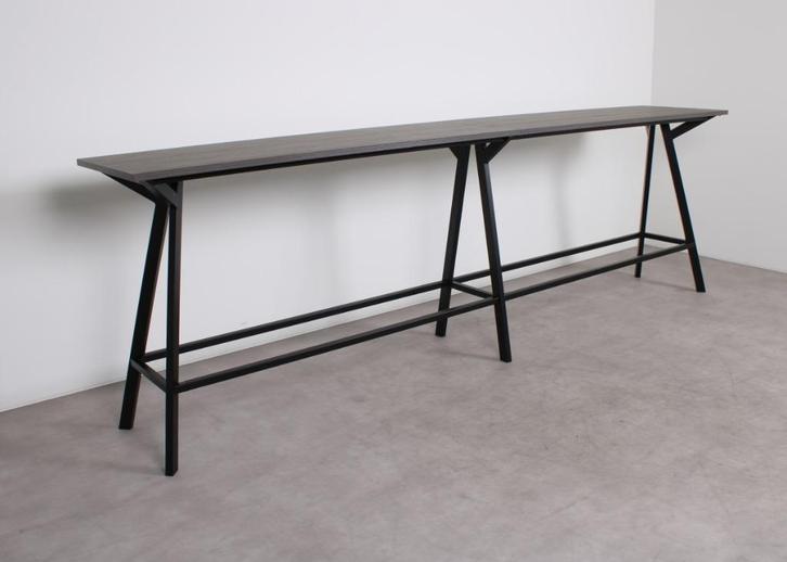 Bridge bartafel | Zwart | Nieuw uit verpakking!, Huis en Inrichting, Tafels | Statafels, Zo goed als nieuw, Ophalen of Verzenden