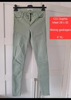 COJ JEANS SOPHIA - MAAT 28 X 32 GROEN, Kleding | Dames, Spijkerbroeken en Jeans, Ophalen of Verzenden, Zo goed als nieuw, Overige kleuren