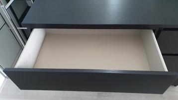 Ikea MALM ladekast zwartbruin zgan - afbeelding 2