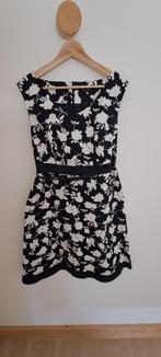 jurk Coma bloemenprint, Kleding | Dames, Jurken, Blauw, Coma, Maat 42/44 (L), Ophalen of Verzenden