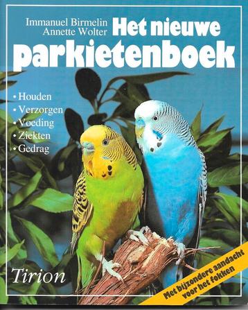 A. Wolter - Het nieuwe parkietenboek beschikbaar voor biedingen
