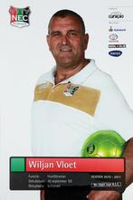 Spelerskaart Wiljan Vloet NEC Nijmegen seizoen 2010-2011, Ophalen of Verzenden, Zo goed als nieuw, PSV, Spelerskaart