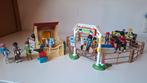 Playmobil paarden en stal, Ophalen of Verzenden, Gebruikt