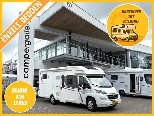 Rapido 666F ENKELE BEDDEN FACE TO FACE DINETTE EURO 6, Caravans en Kamperen, Campers, Bedrijf, Half-integraal, tot en met 4, Rapido