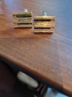 Manchetknopen, Sieraden, Tassen en Uiterlijk, Manchetknopen, Ophalen of Verzenden, Zo goed als nieuw, Overige materialen