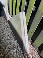 Terras tegels driehoek, Tuin en Terras, Ophalen, Gebruikt, 10 m² of meer, Beton
