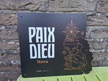 Reclamebord Paix Dieu bier beschikbaar voor biedingen