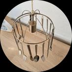 Bestek Hanglamp - Uniek Design, Huis en Inrichting, Lampen | Hanglampen, Ophalen, Gebruikt, Vintage, Metaal