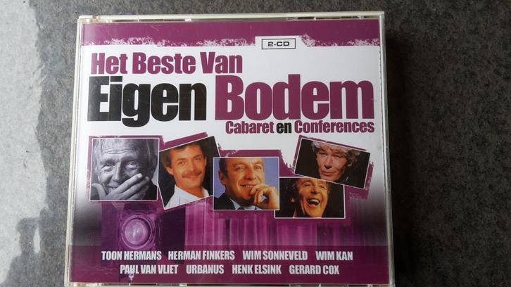 2CD box Het Beste Van Eigen Bodem - Cabaret & Conferences, Cd's en Dvd's, Cd's | Nederlandstalig, Zo goed als nieuw, Boxset, Ophalen of Verzenden