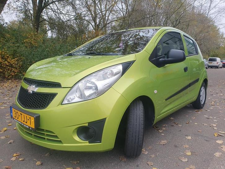 Chevrolet Spark 1.0 Bi-Fuel Benzine + LPG Airco APK 08/2026, Auto's, Chevrolet, Bedrijf, Spark, ABS, Airbags, Airconditioning