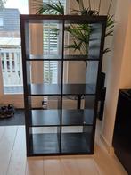 Ikea kallax, zwart 4x2, Ophalen, Gebruikt, 100 tot 150 cm, 50 tot 100 cm