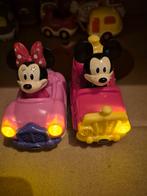Minnie en Mickey VTech Toet Toet Auto's, Ophalen of Verzenden, Mickey Mouse, Zo goed als nieuw, Beeldje of Figuurtje