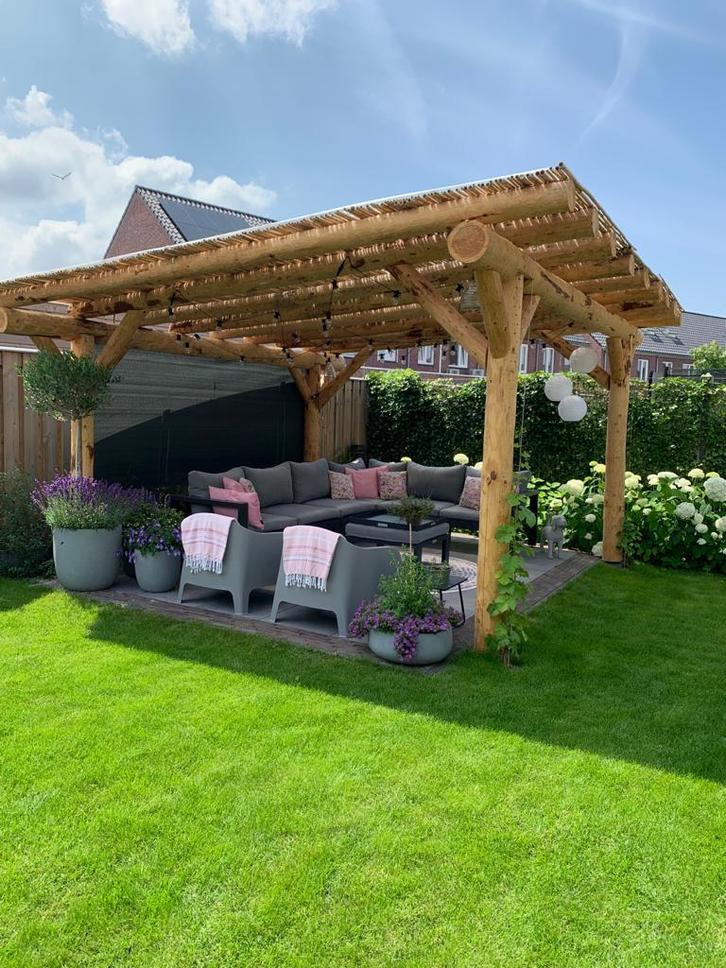 Veranda / overkapping douglas ronde palen, Tuin en Terras, Palen, Balken en Planken, Ophalen of Verzenden