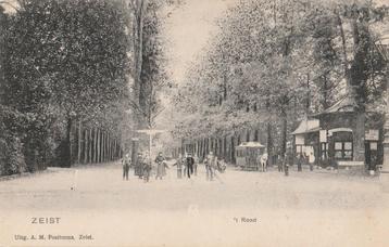 Zeist - 773 - twa : 't Rond met de Paardentram bij de Kiosk beschikbaar voor biedingen