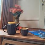 Koffiekan met filter Potterie de Driehoek, Antiek en Kunst, Antiek | Servies los, Ophalen