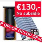 200 Zonneboiler met CPC18 collector 130€ na subsidie, Doe-het-zelf en Verbouw, Geisers en Boilers, Ophalen, 100 liter of meer