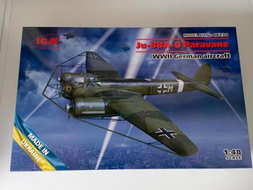 ICM 1/48 Junkers Ju-88A-8 Paravane beschikbaar voor biedingen