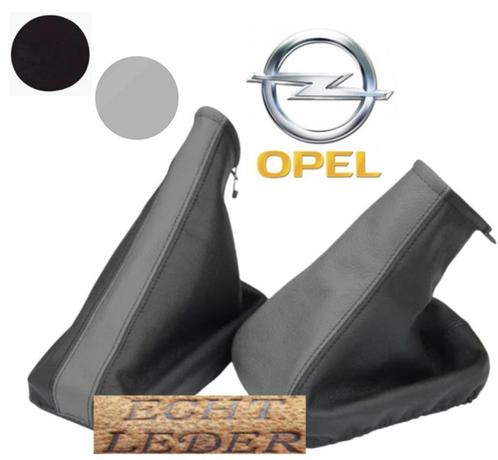 Zwart/Grijze handrem en Pookhoes set OPEL CORSA C 2000-2006, Auto diversen, Auto-accessoires, Nieuw, Ophalen of Verzenden